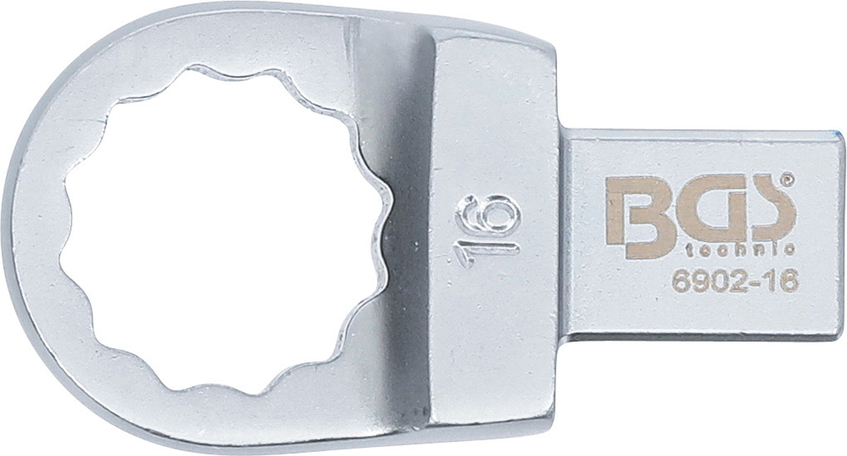 BGS Einsteck-Ringschlüssel | 16 mm | Aufnahme 9 x 12 mm