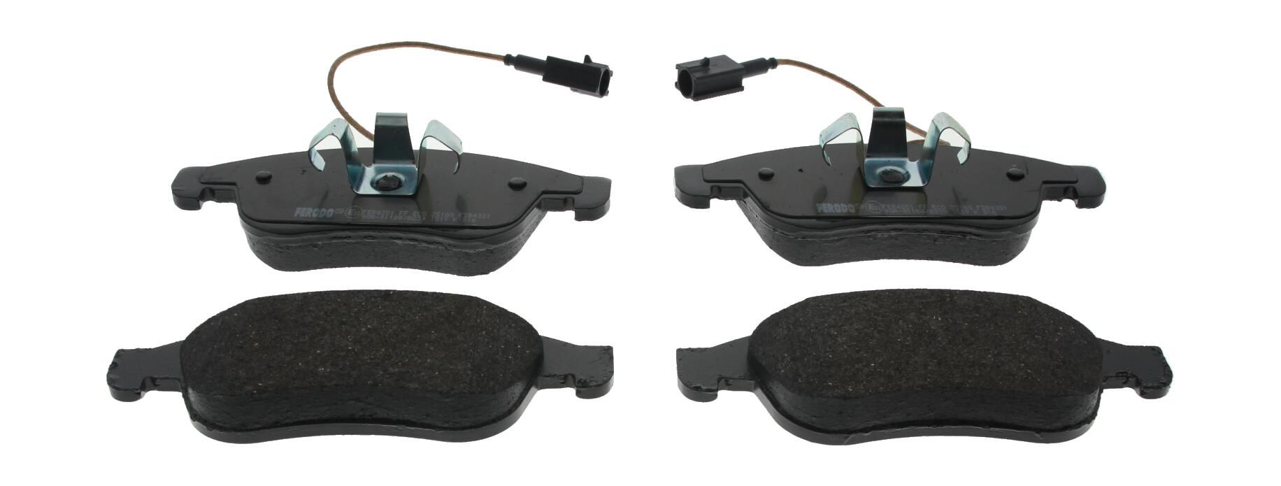 Bremsbelagsatz, Scheibenbremse