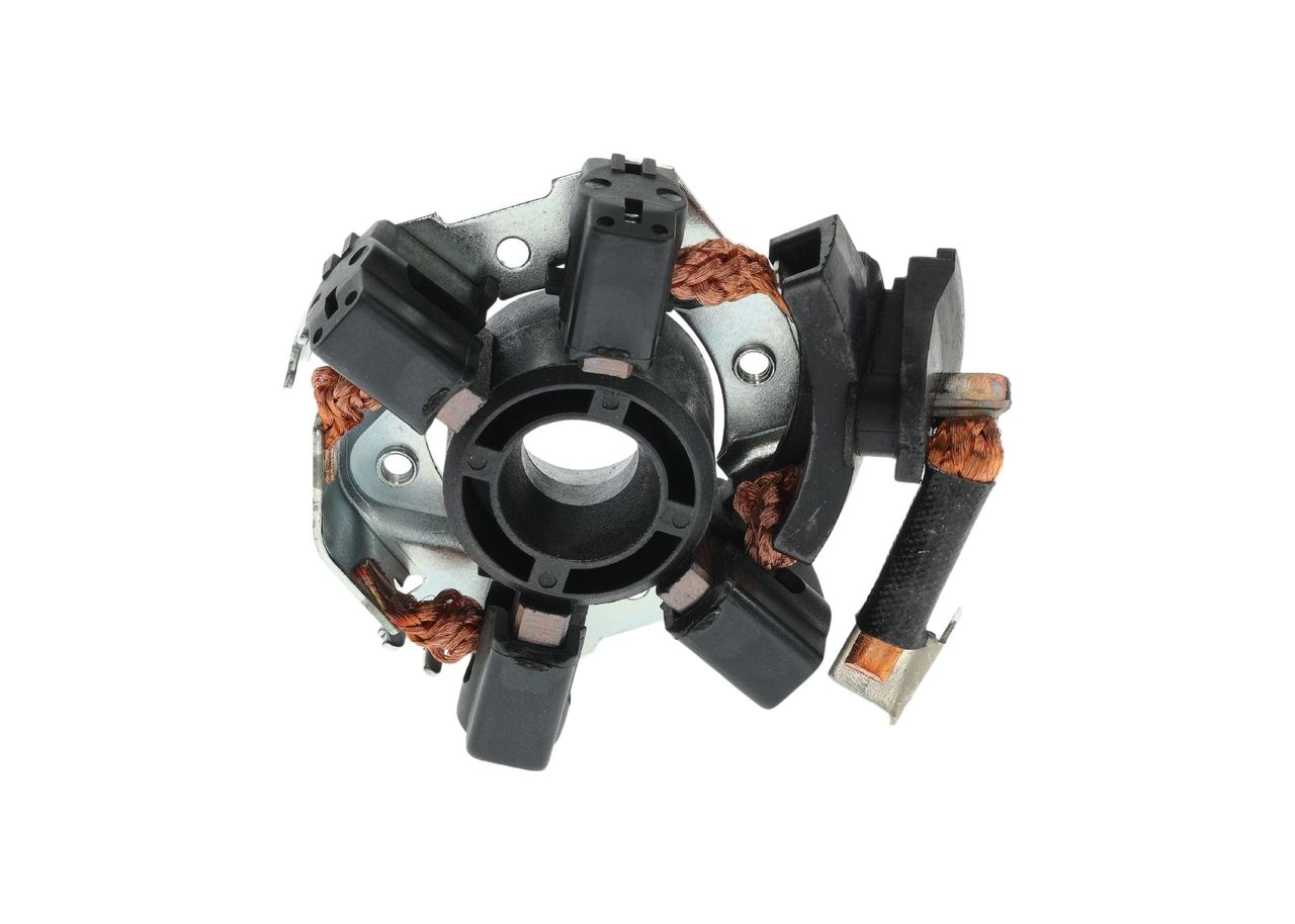 Halter, Kohlebürsten