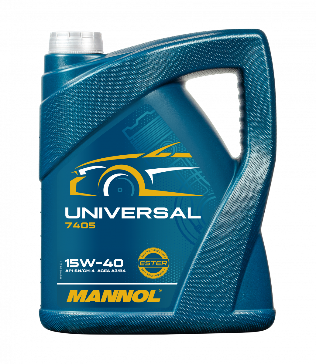15W-40 Mannol 7405 Universal Motoröl 5 Liter