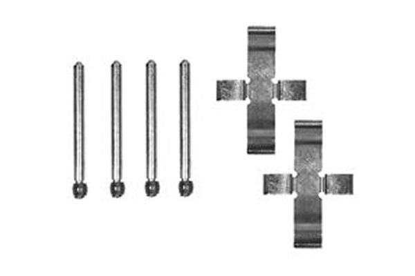 Zubehörsatz, Scheibenbremsbelag