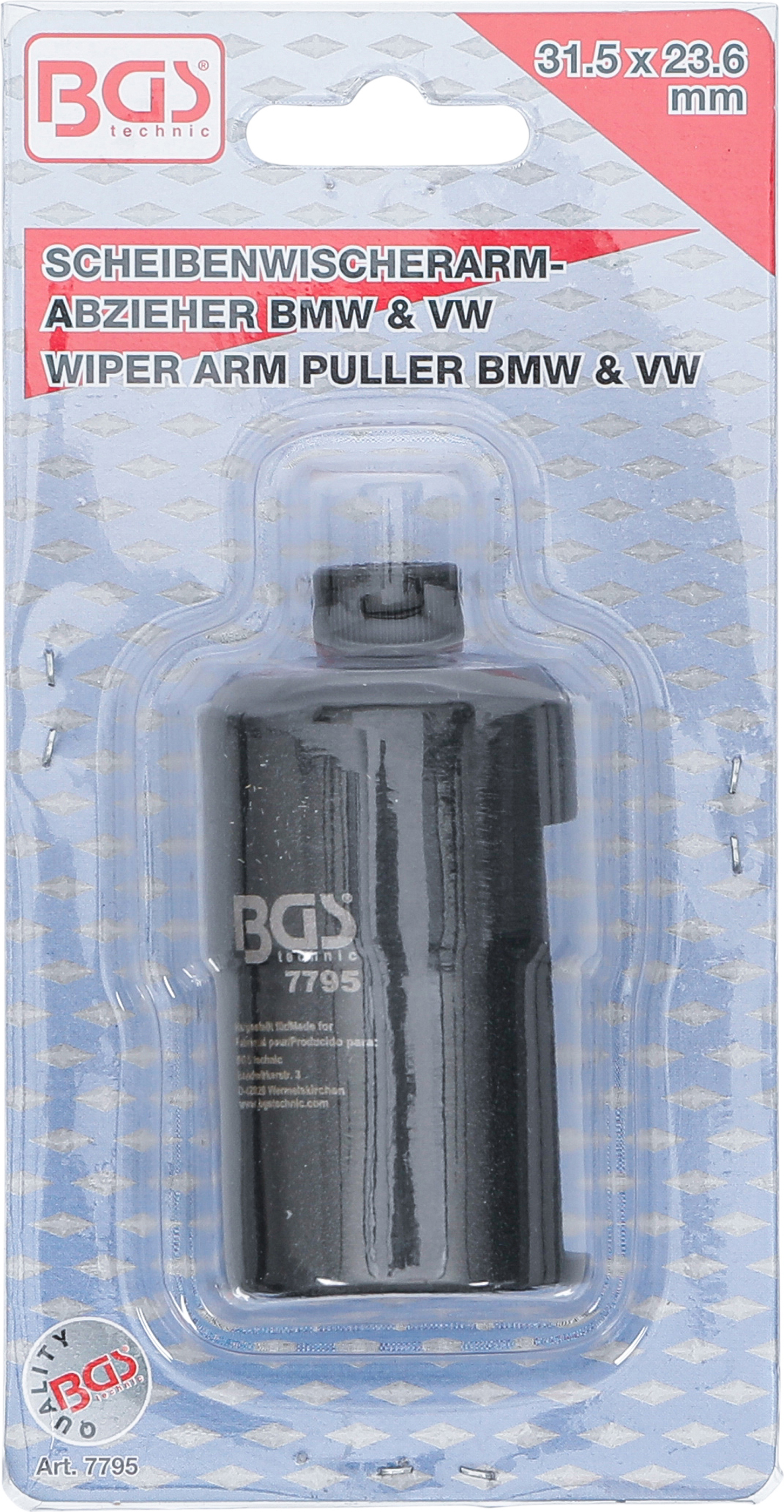BGS Scheibenwischerarm-Abzieher | für BMW, VW