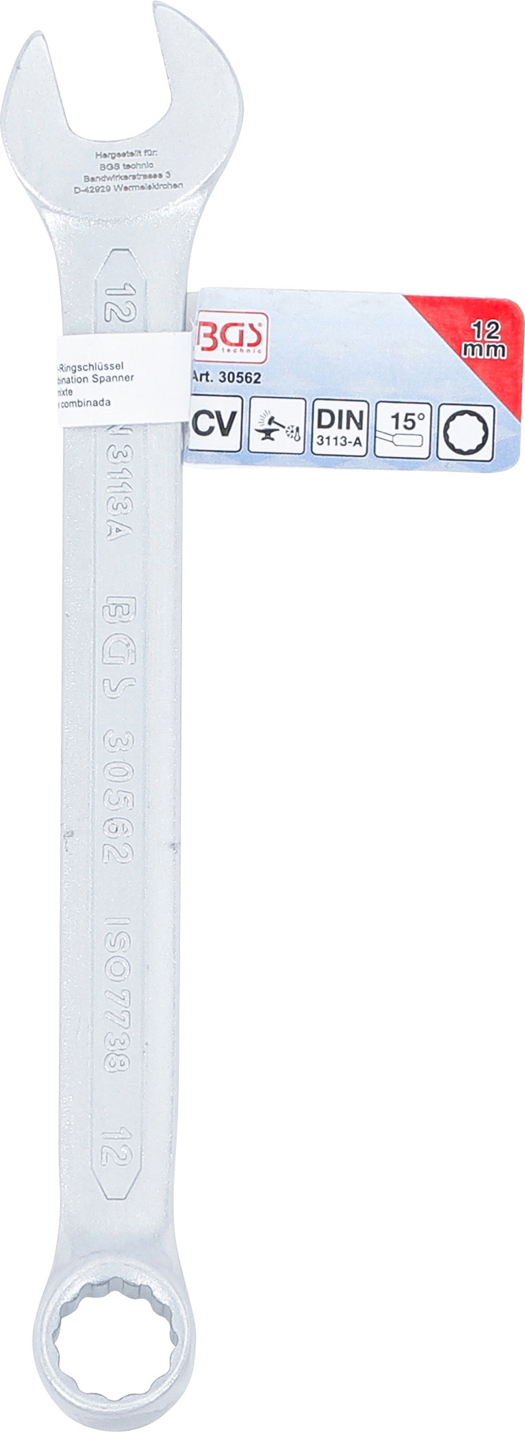 BGS Maul-Ringschlüssel | SW 12 mm