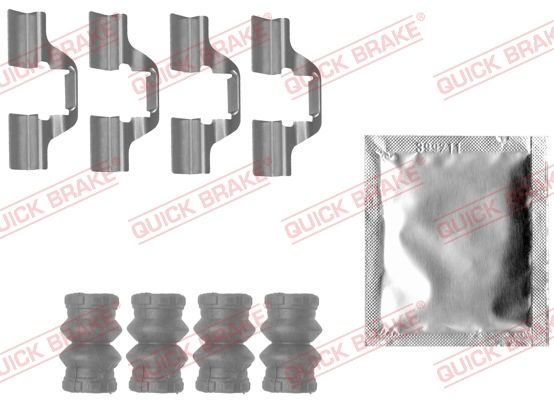 Zubehörsatz, Scheibenbremsbelag