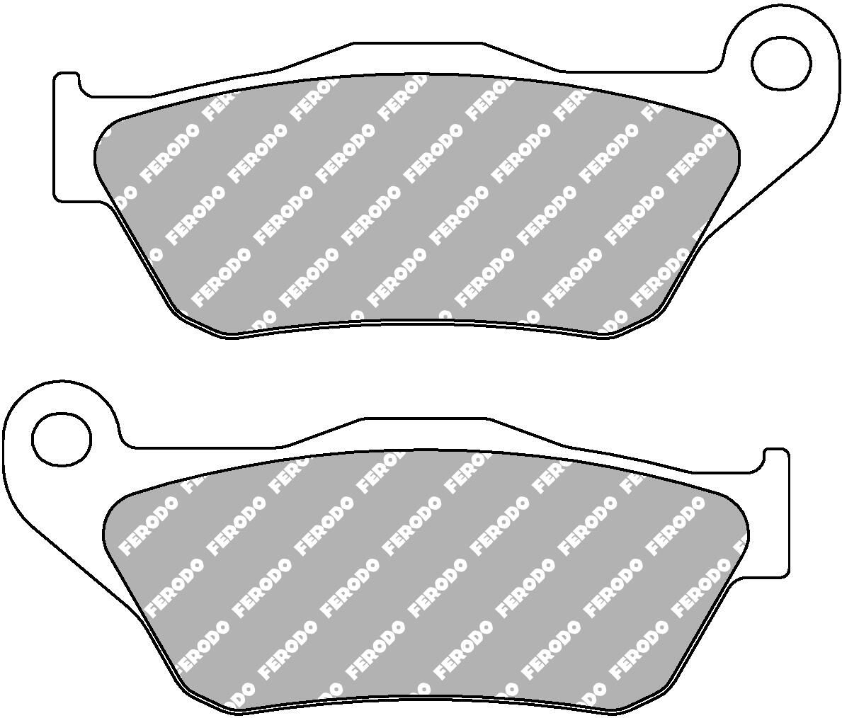 Bremsbelagsatz, Scheibenbremse
