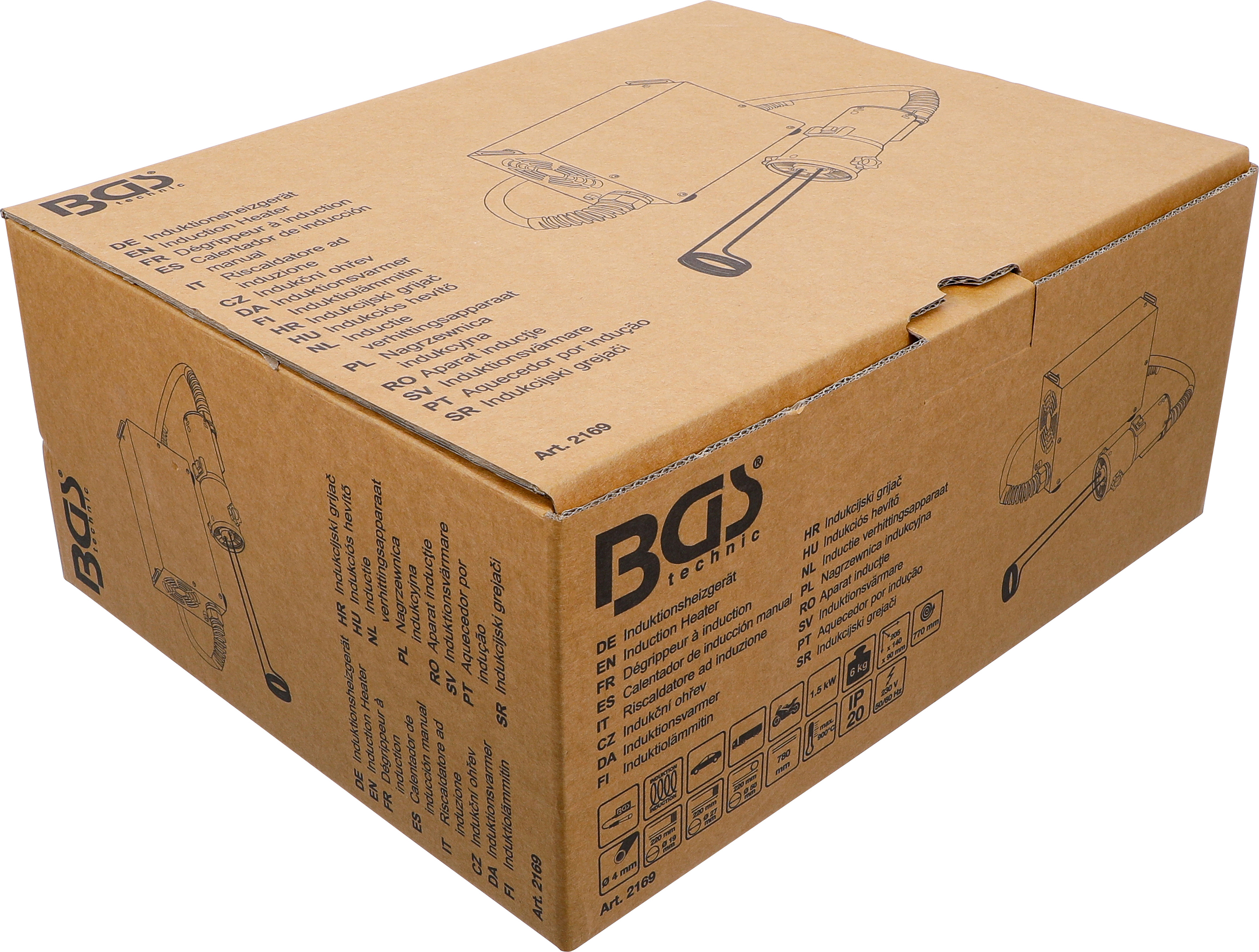 BGS Induktionsheizgerät | 1,5 kW BGS Induktionsheizgerät | 1,5 kW