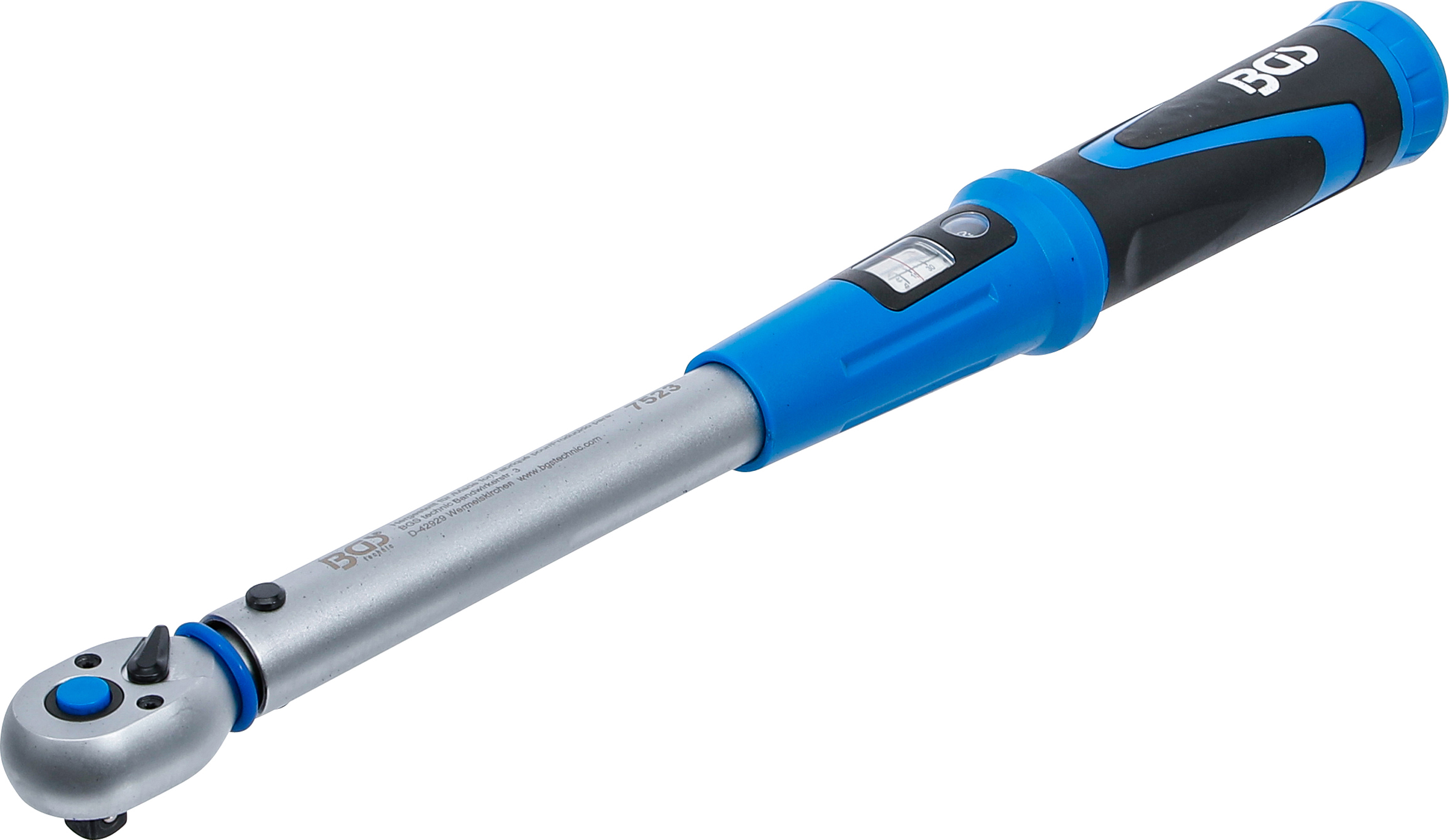 BGS Drehmomentschlüssel | Abtrieb Außenvierkant  10 mm (3/8") | 20 - 120 Nm