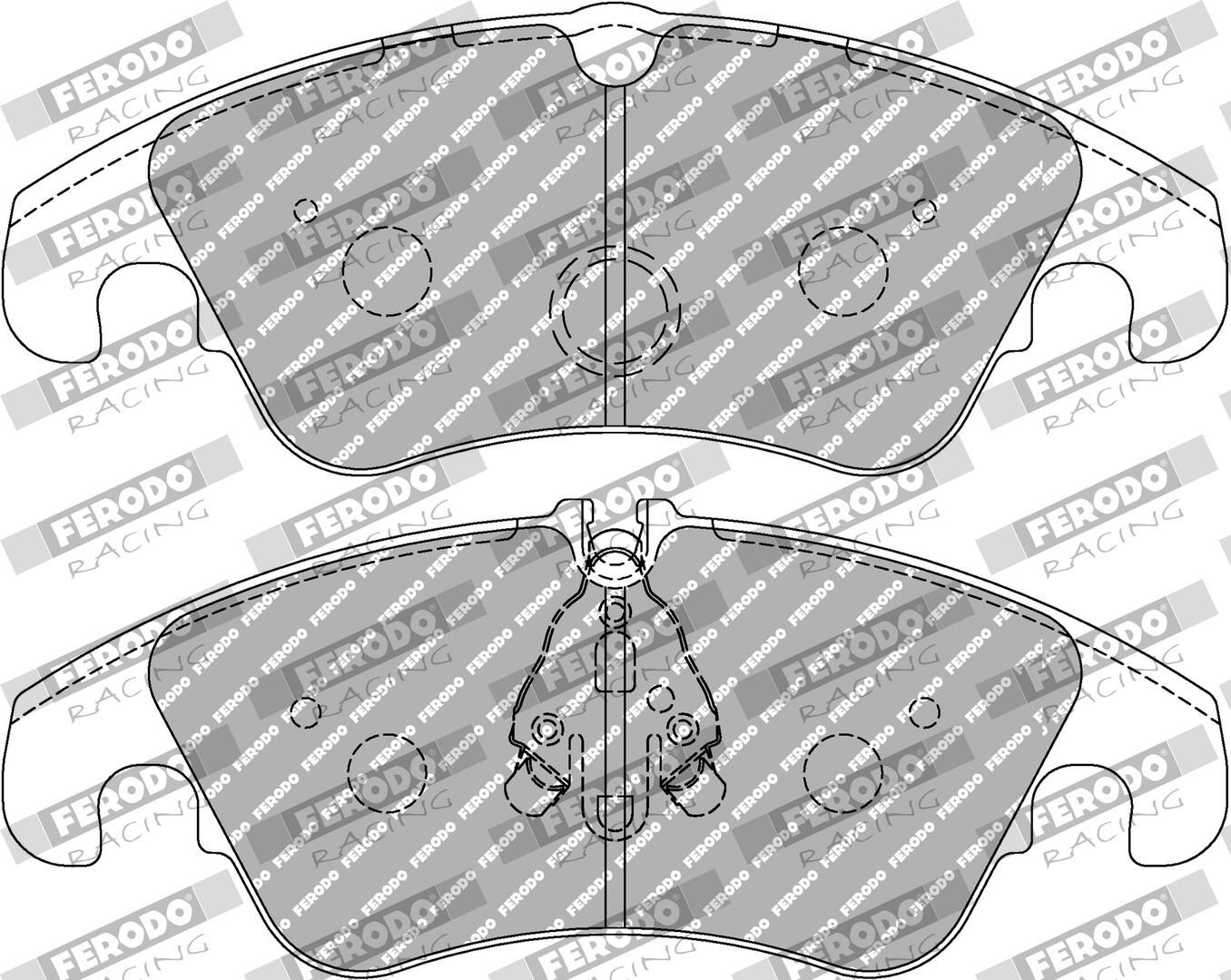 Bremsbelagsatz, Scheibenbremse