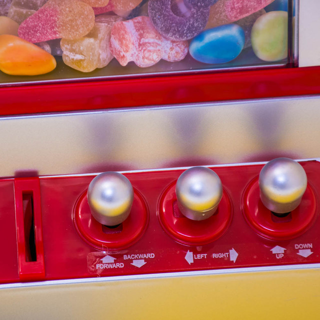 Candy Grabber Automat mit Arcade Musik Weihnachtsgeschenk Kinder