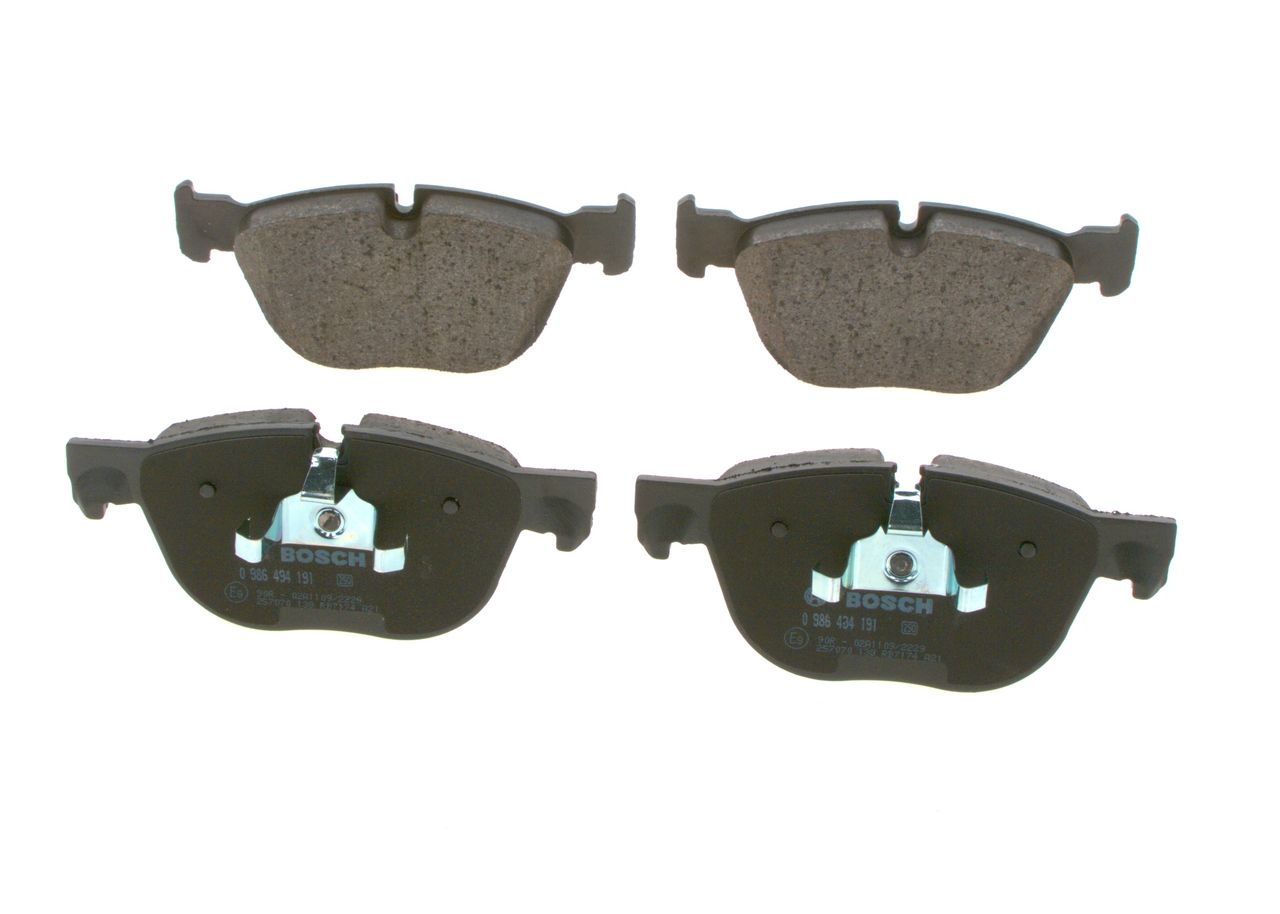 Bremsbelagsatz, Scheibenbremse