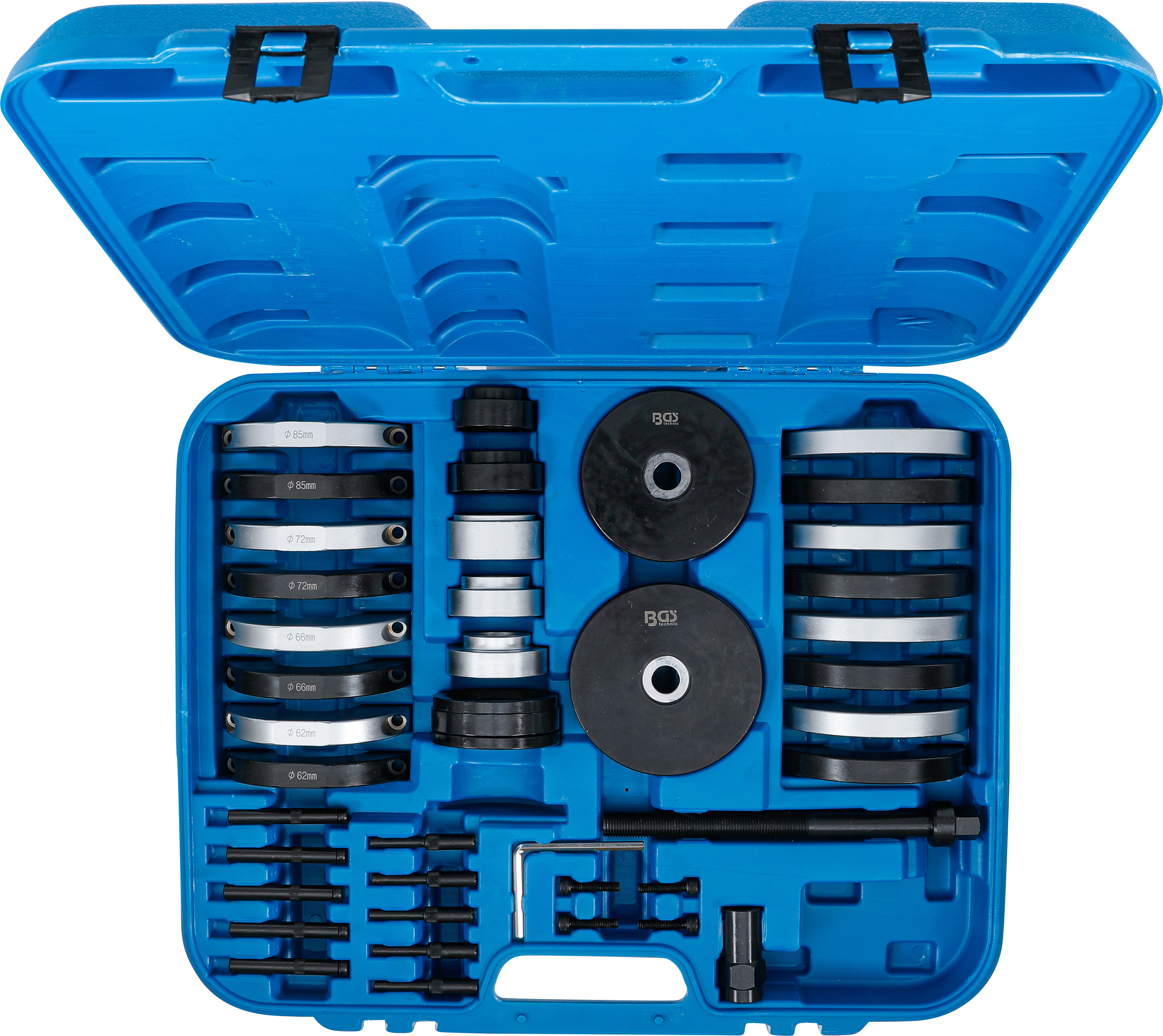 BGS Radlager-Werkzeug-Satz | für VAG | Radlager-Nabeneinheit Ø 62 / 66 / 72 / 85 mm