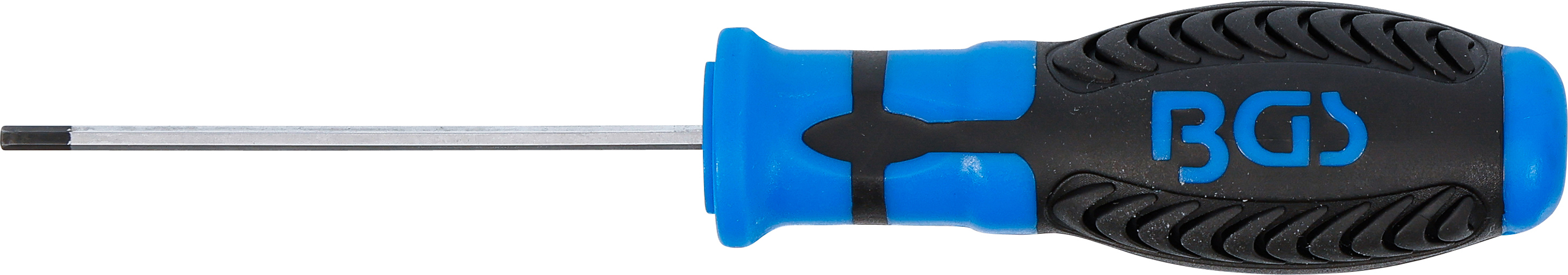BGS Schraubendreher | Innensechskant 2,5 mm | Klingenlänge 75 mm