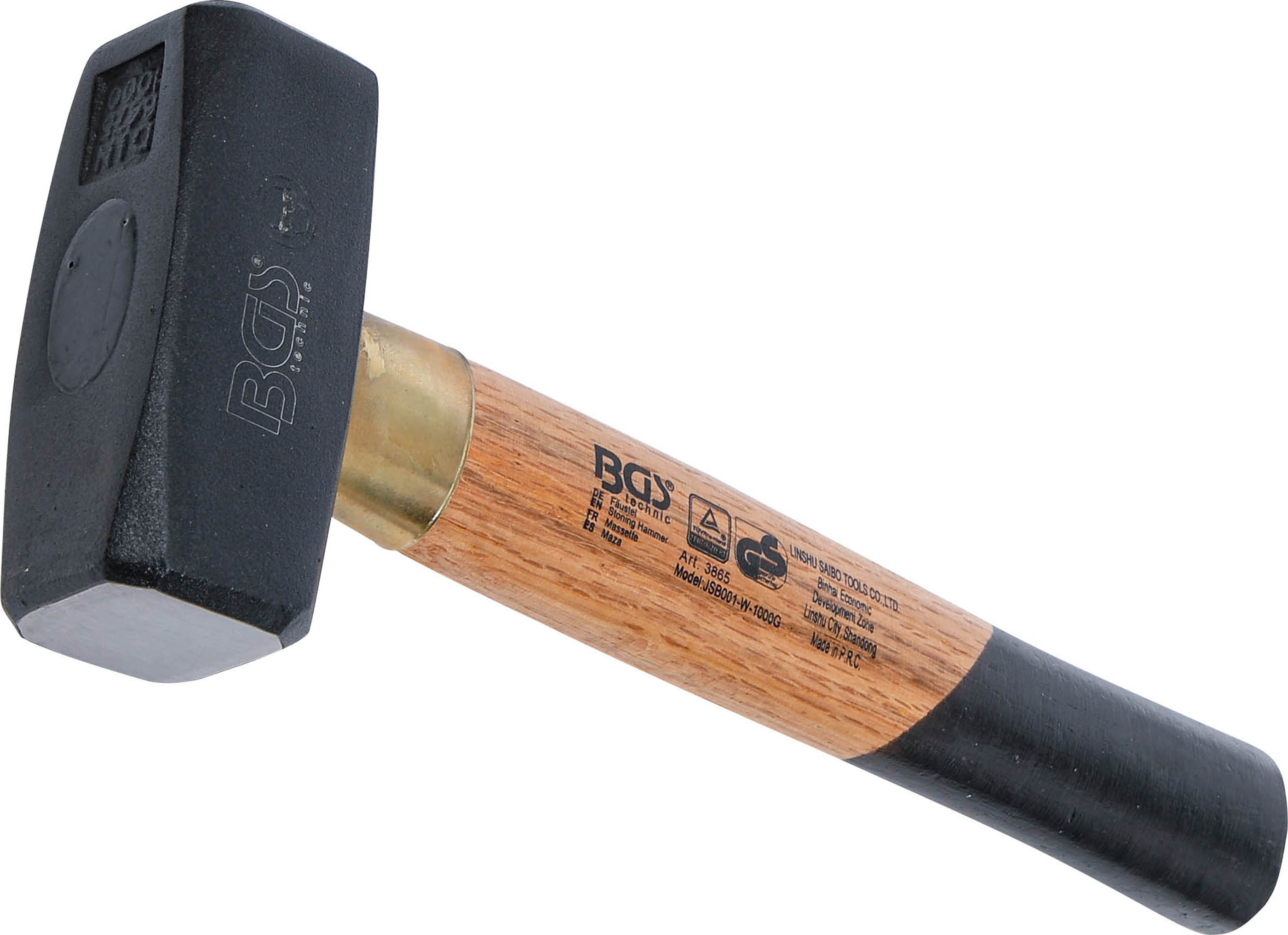 BGS Fäustel | Holz-Stiel | 1000 g