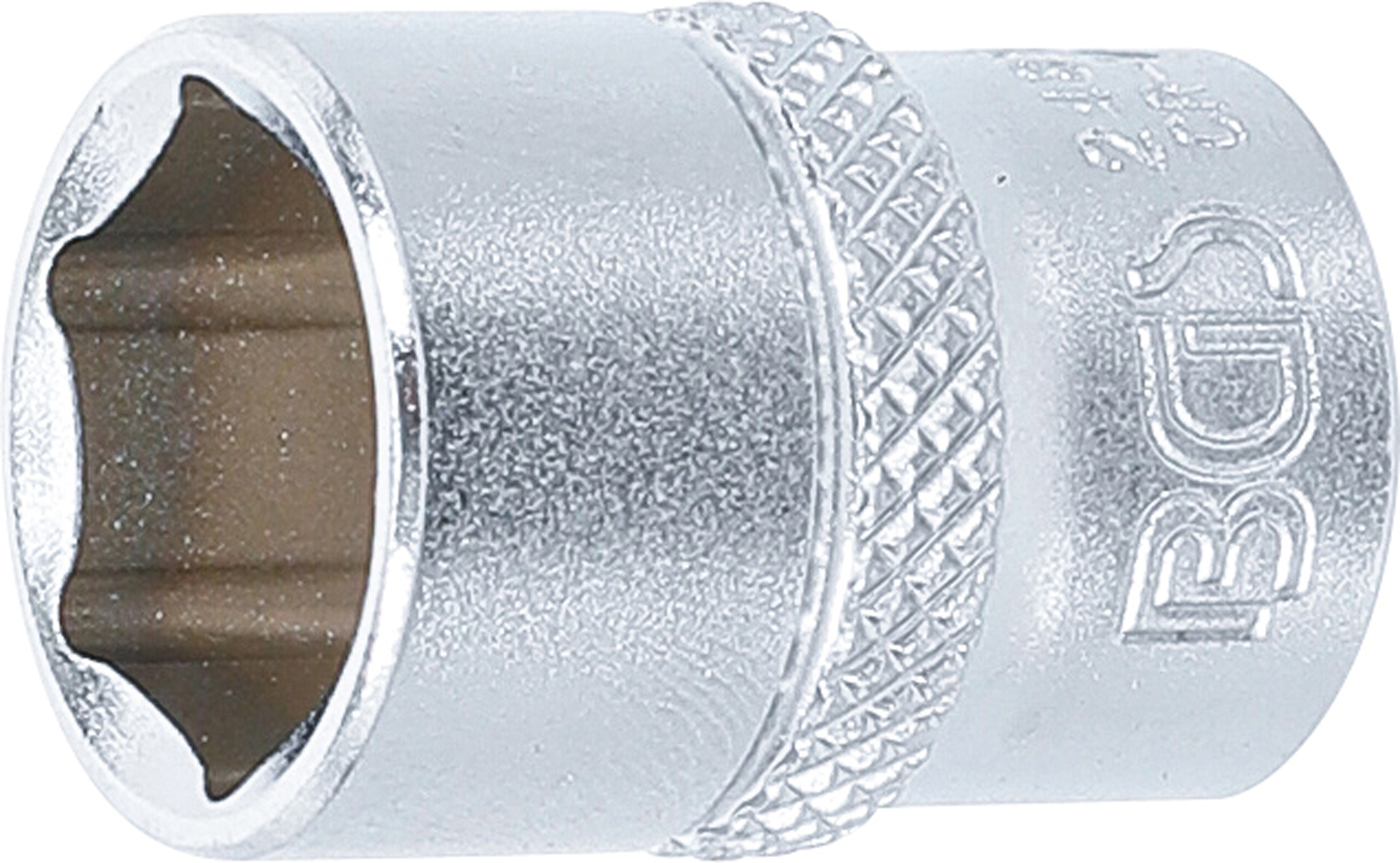 BGS Steckschlüssel-Einsatz Sechskant | Antrieb Innenvierkant 6,3 mm (1/4") | SW 13 mm