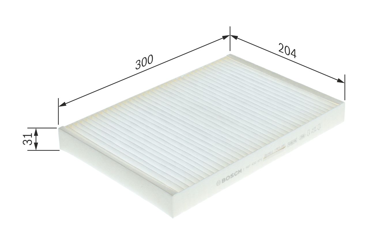 Filter, Innenraumluft