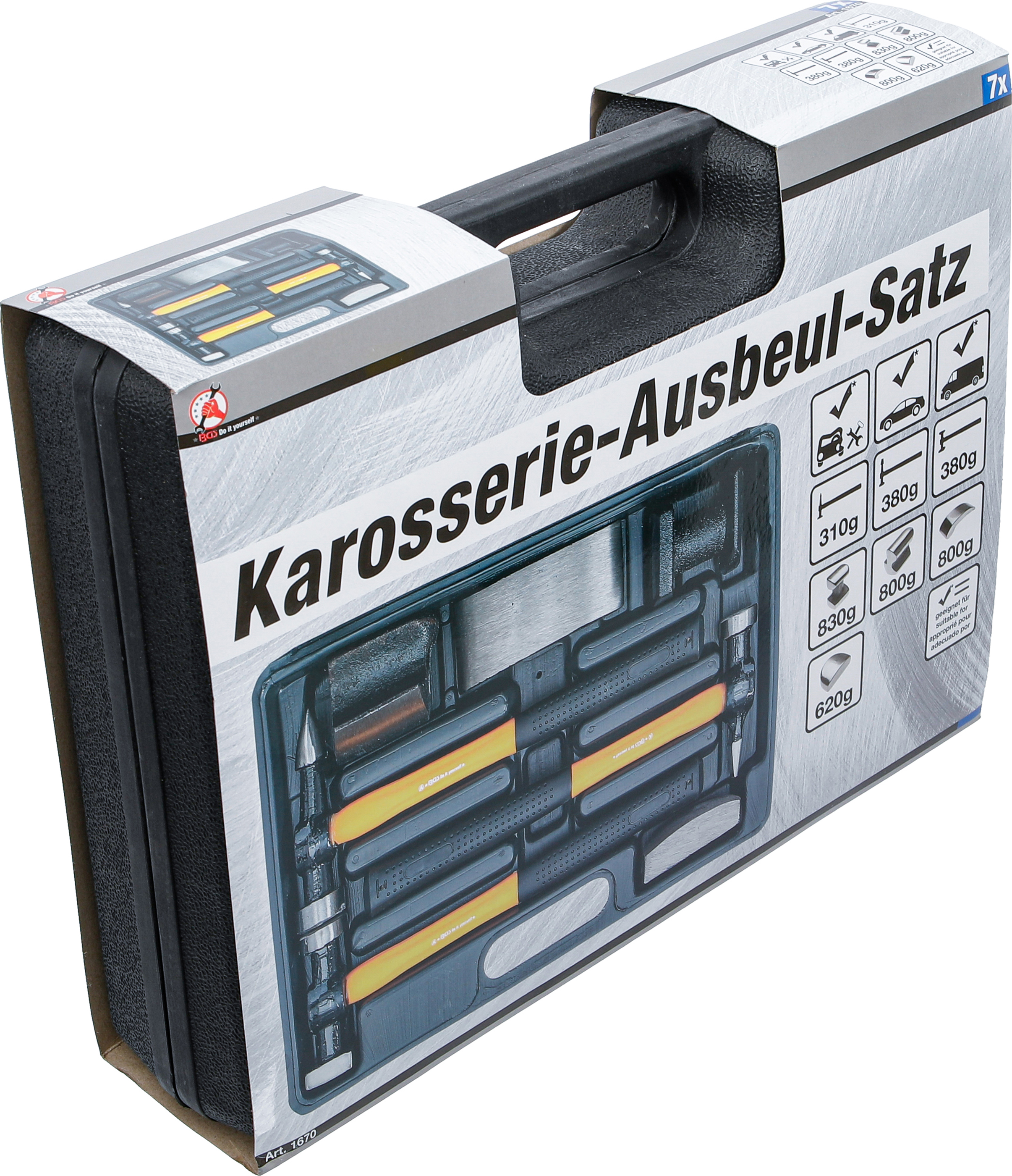BGS Karosserie-Ausbeul-Satz | 7-tlg.