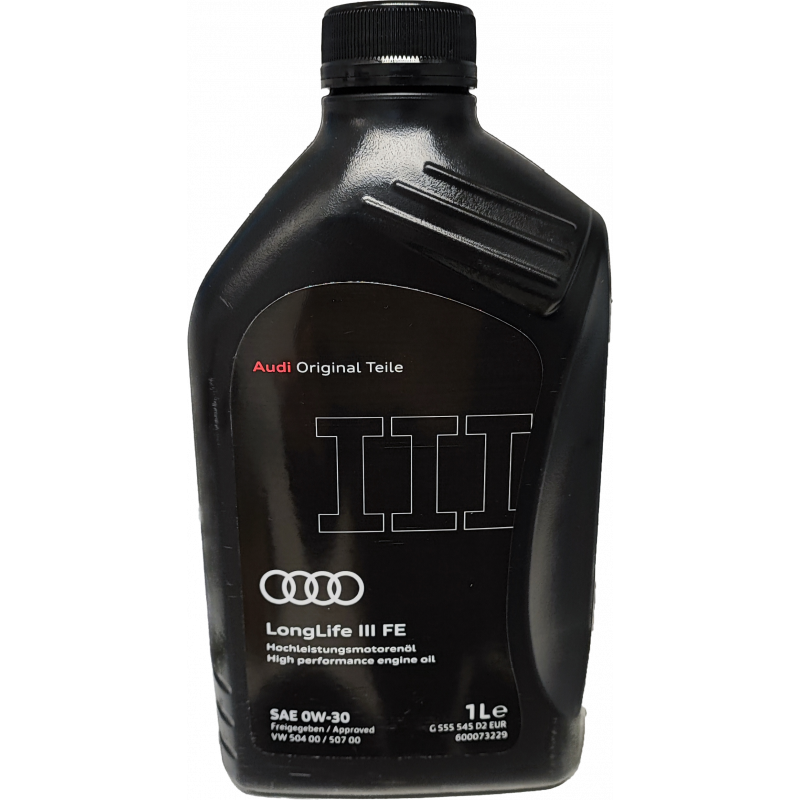0W-30 Original Audi LongLife III FE GS55545D2EUR Motoröl 1 Liter