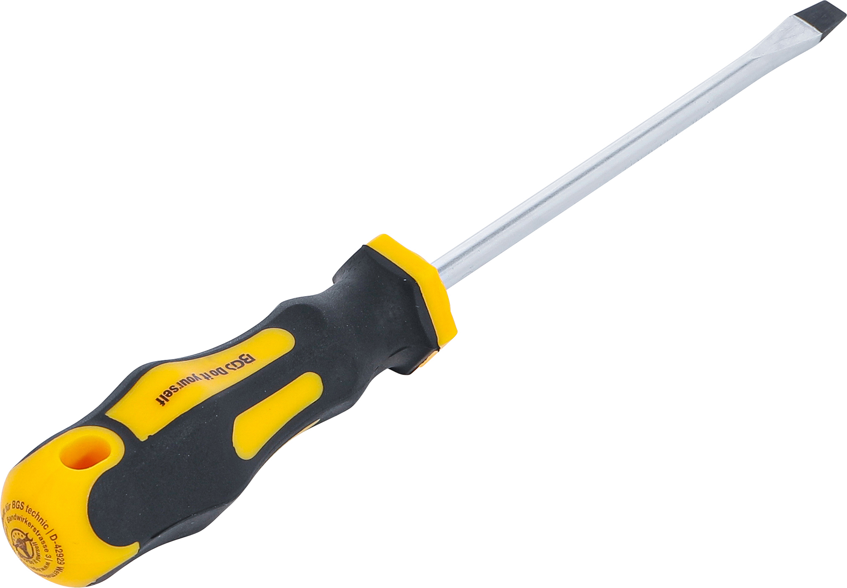 BGS Schraubendreher | Schlitz 6 mm | Klingenlänge 125 mm
