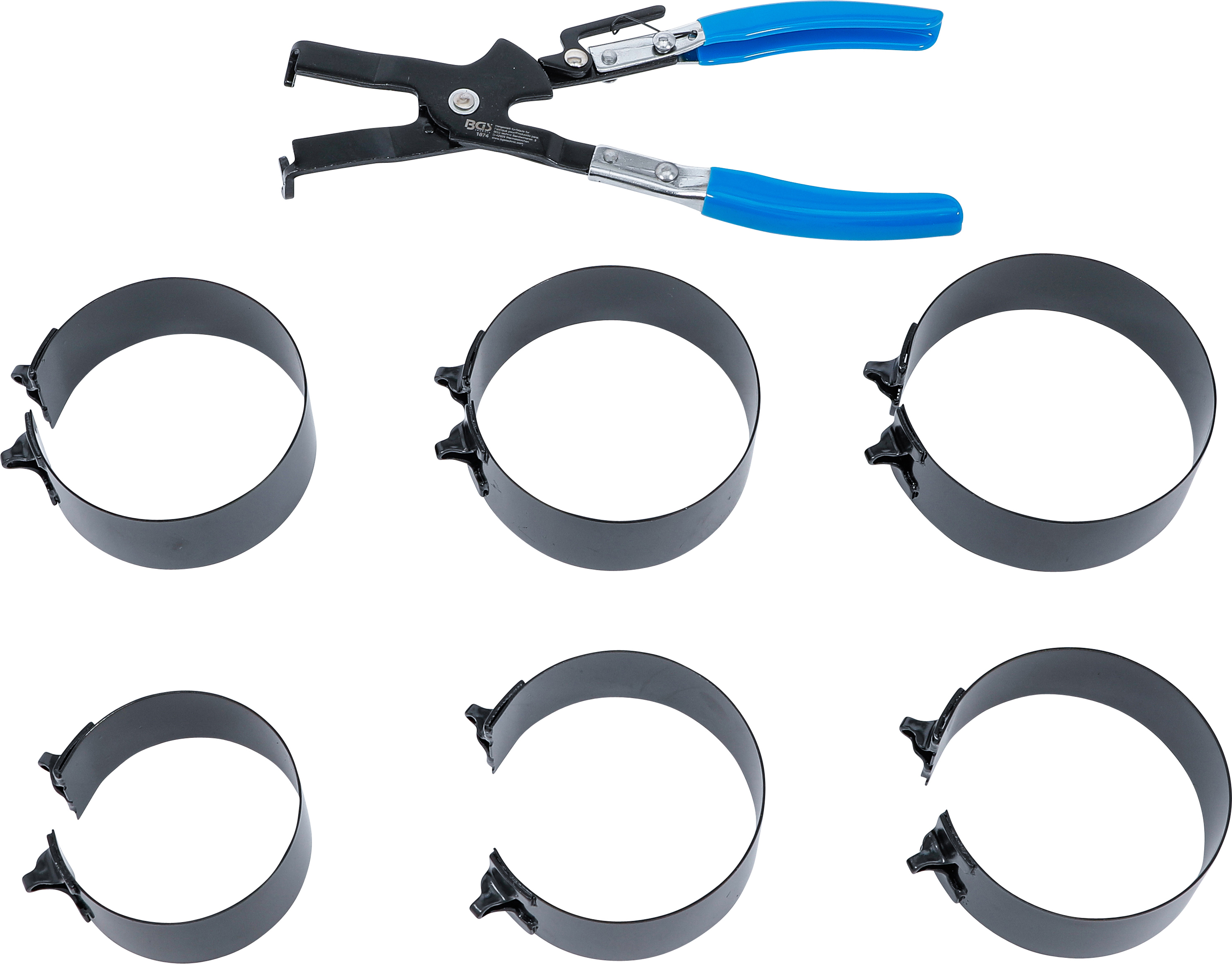 BGS Kolbenring-Spannband-Satz | 7-tlg.