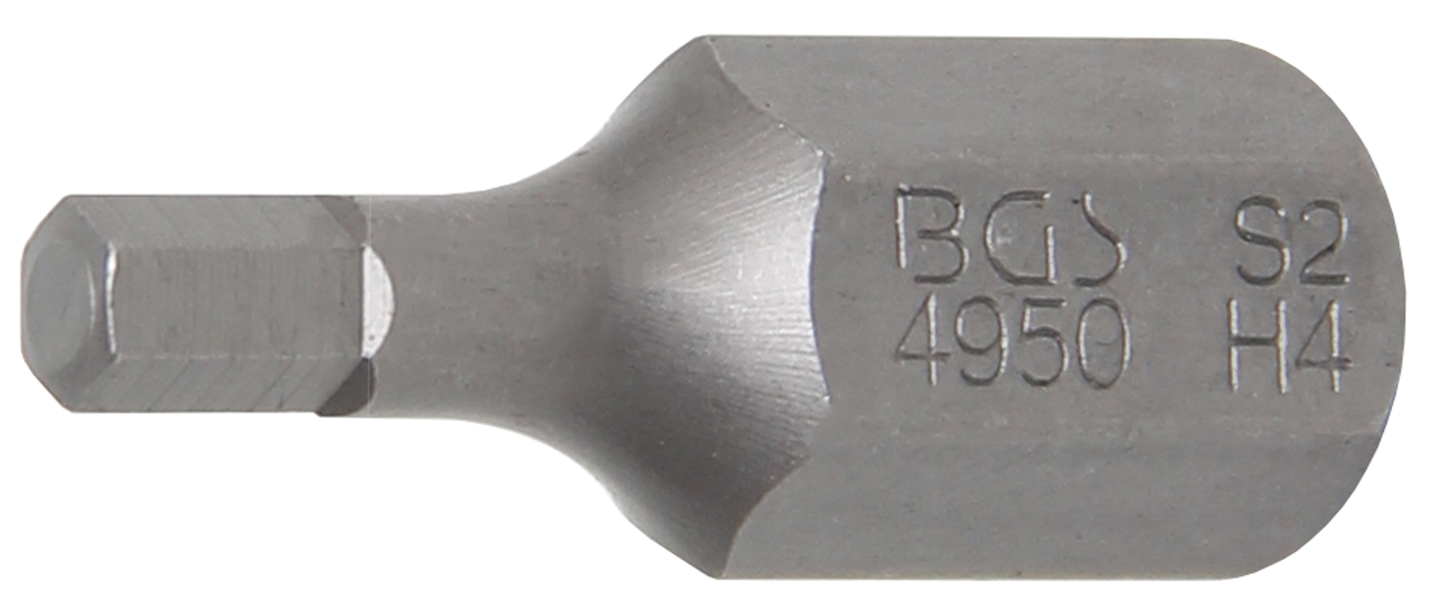 BGS Bit | Antrieb Außensechskant 10 mm (3/8") | Innensechskant 4 mm
