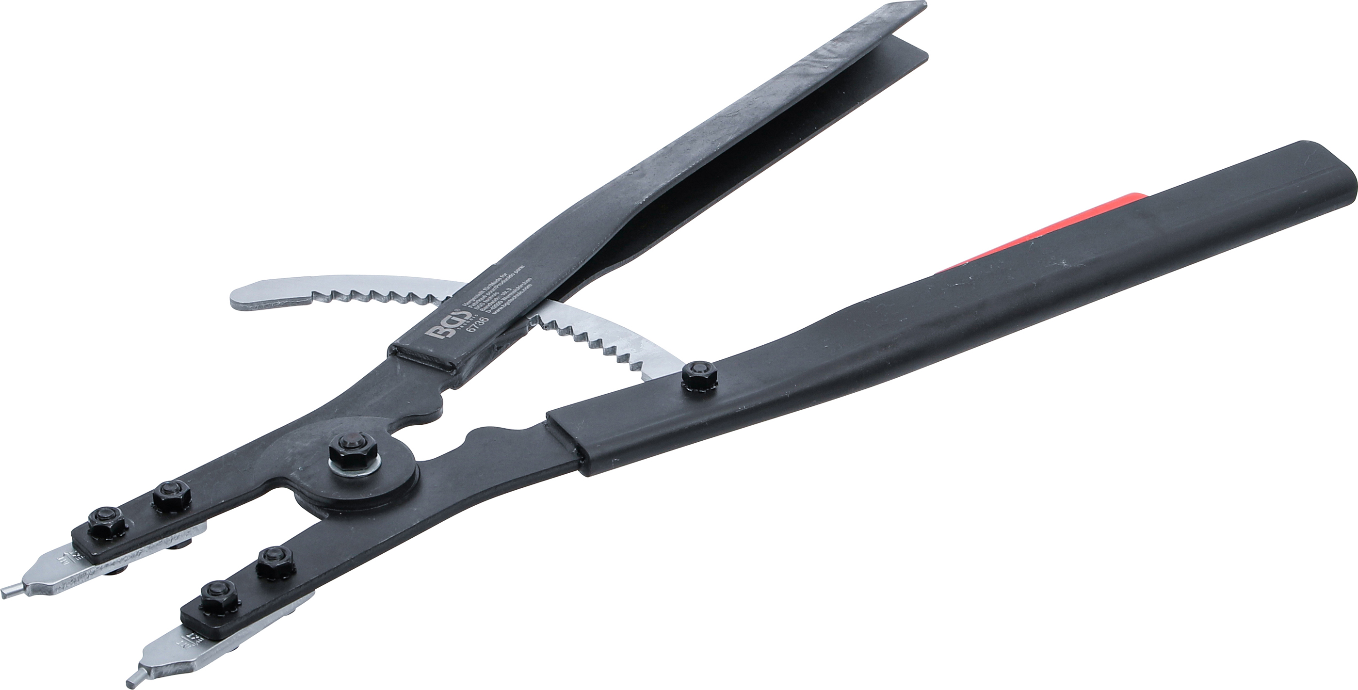 BGS Sprengringzange | gerade | für Außensprengringe | 500 mm