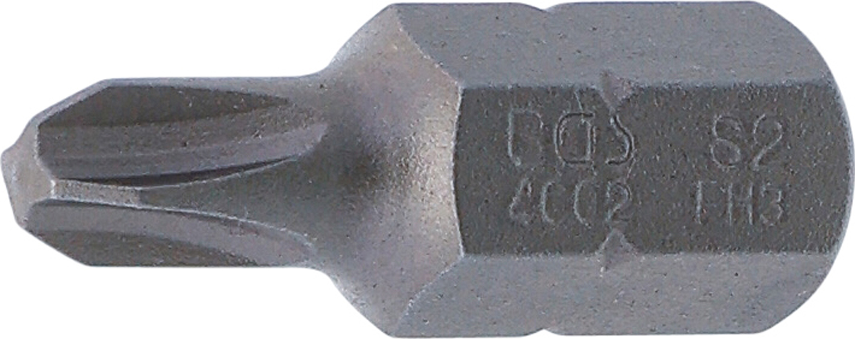 BGS Bit | Länge 30 mm | Antrieb Außensechskant 10 mm (3/8") | Kreuzschlitz PH3