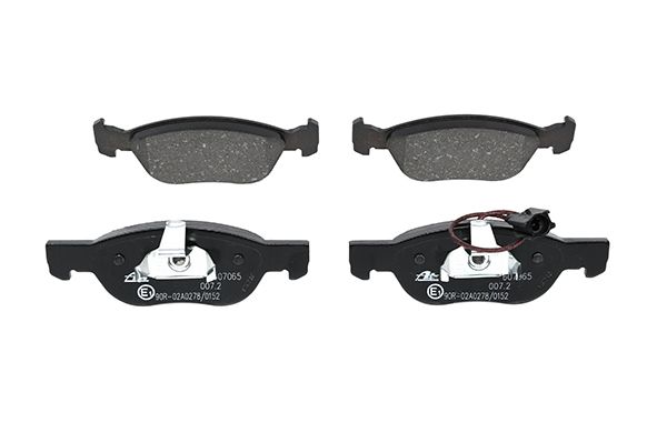 Bremsbelagsatz, Scheibenbremse