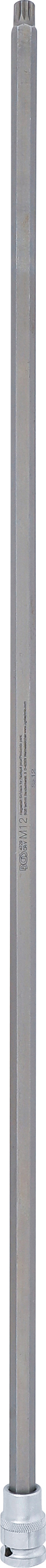BGS Bit-Einsatz | Länge 800 mm | Antrieb Innenvierkant 12,5 mm (1/2") | Innenvielzahn (für XZN) M12 | für VAG