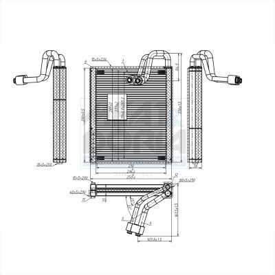 Verdampfer, Klimaanlage