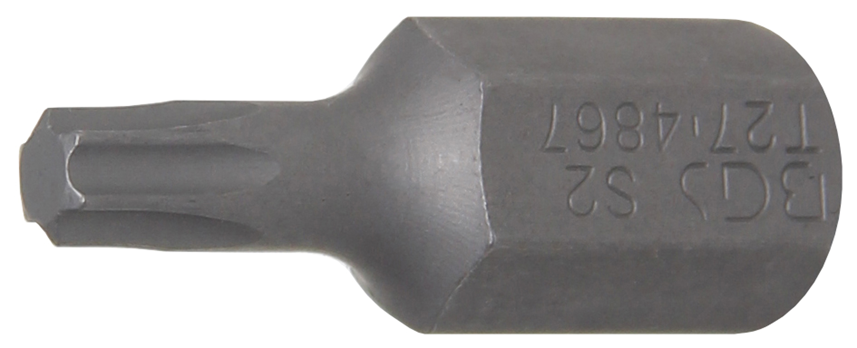 BGS Bit | Antrieb Außensechskant 10 mm (3/8") | T-Profil (für Torx) T27