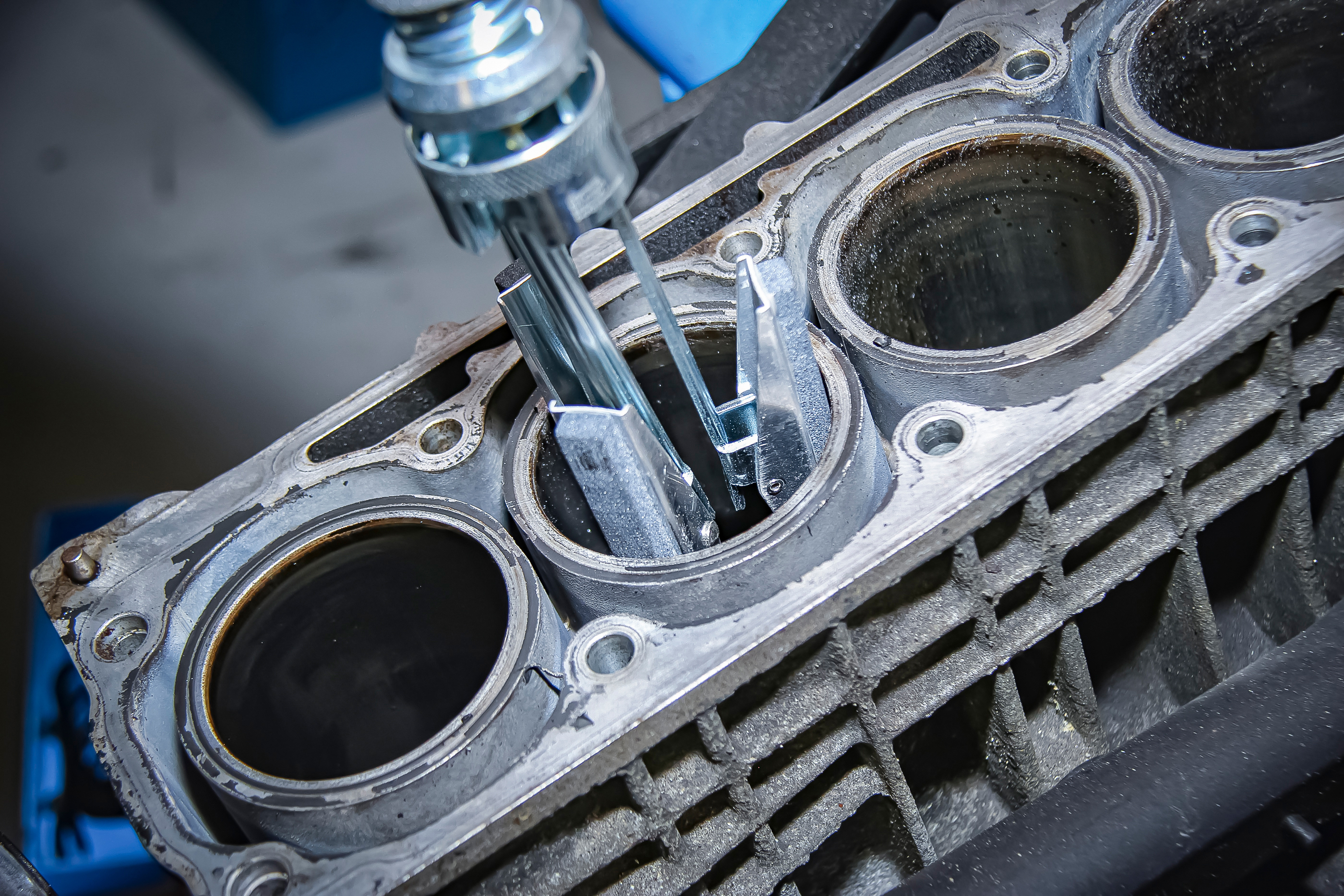 BGS Ersatzbacken für Honwerkzeug Art. 1157 | Backen 100 mm | K 280 | 3-tlg.