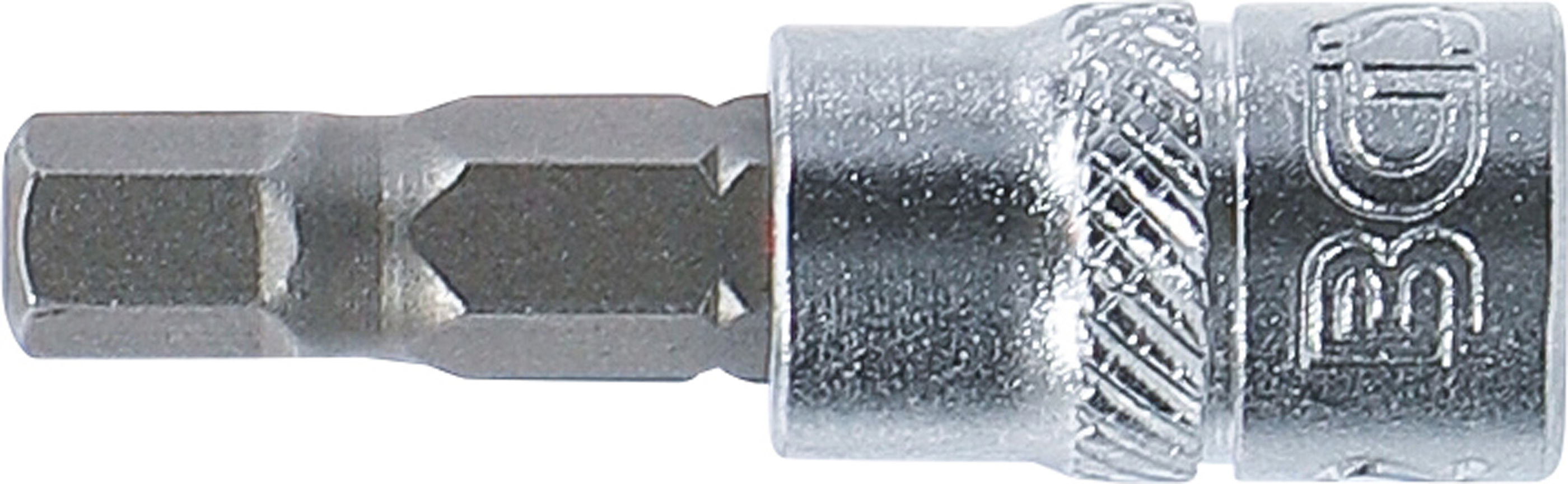 BGS Bit-Einsatz | Antrieb Innenvierkant 6,3 mm (1/4") | Innensechskant 7/32"
