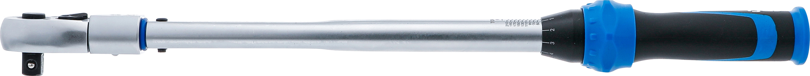 BGS Drehmomentschlüssel-Satz | für 14 x 18 mm Einsteckwerkzeuge | 40 - 210 Nm | 11-tlg.