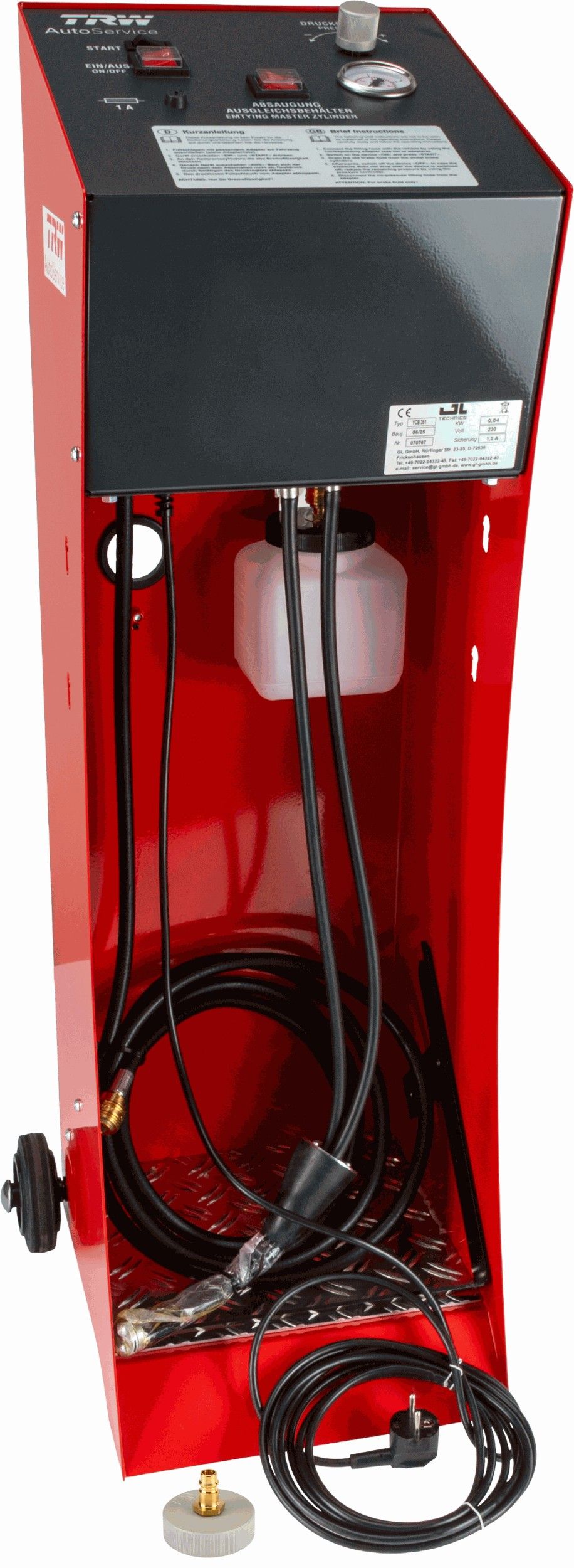 Füll-/Entlüftungsgerät, Bremshydraulik