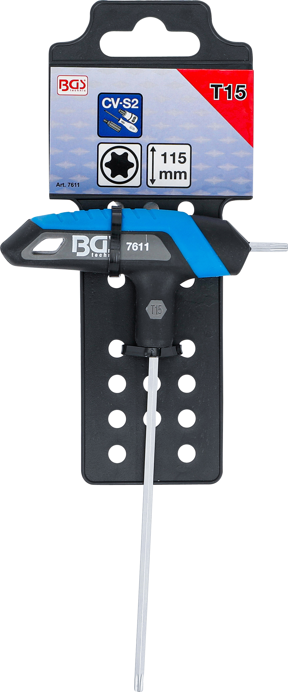 BGS Schraubendreher mit T-Griff | T-Profil (für Torx) | T15