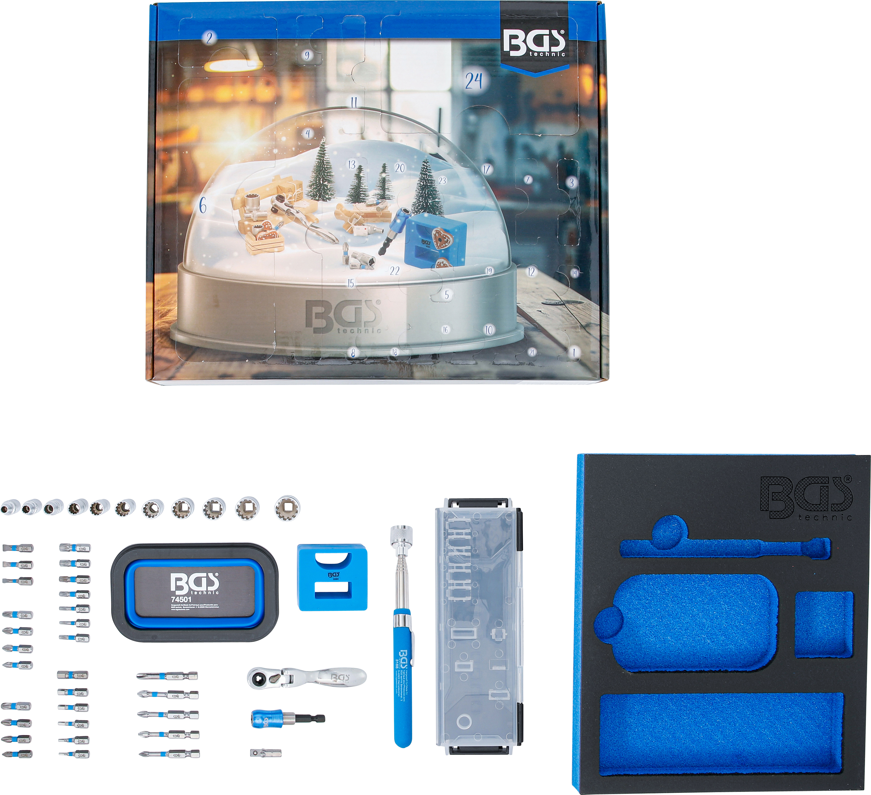 BGS Werkzeug-Adventskalender