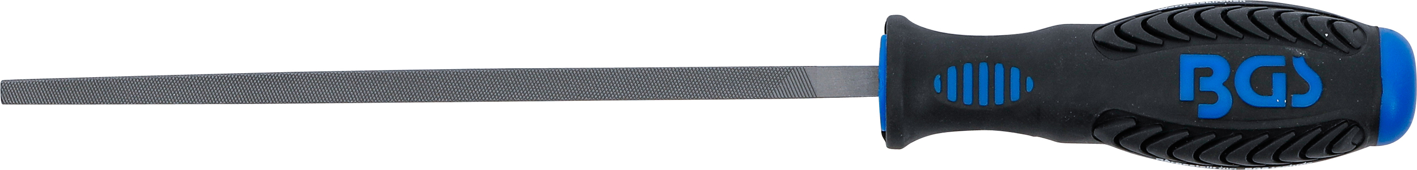 BGS Werkstattfeile | vierkant | Hieb 2 | 200 mm