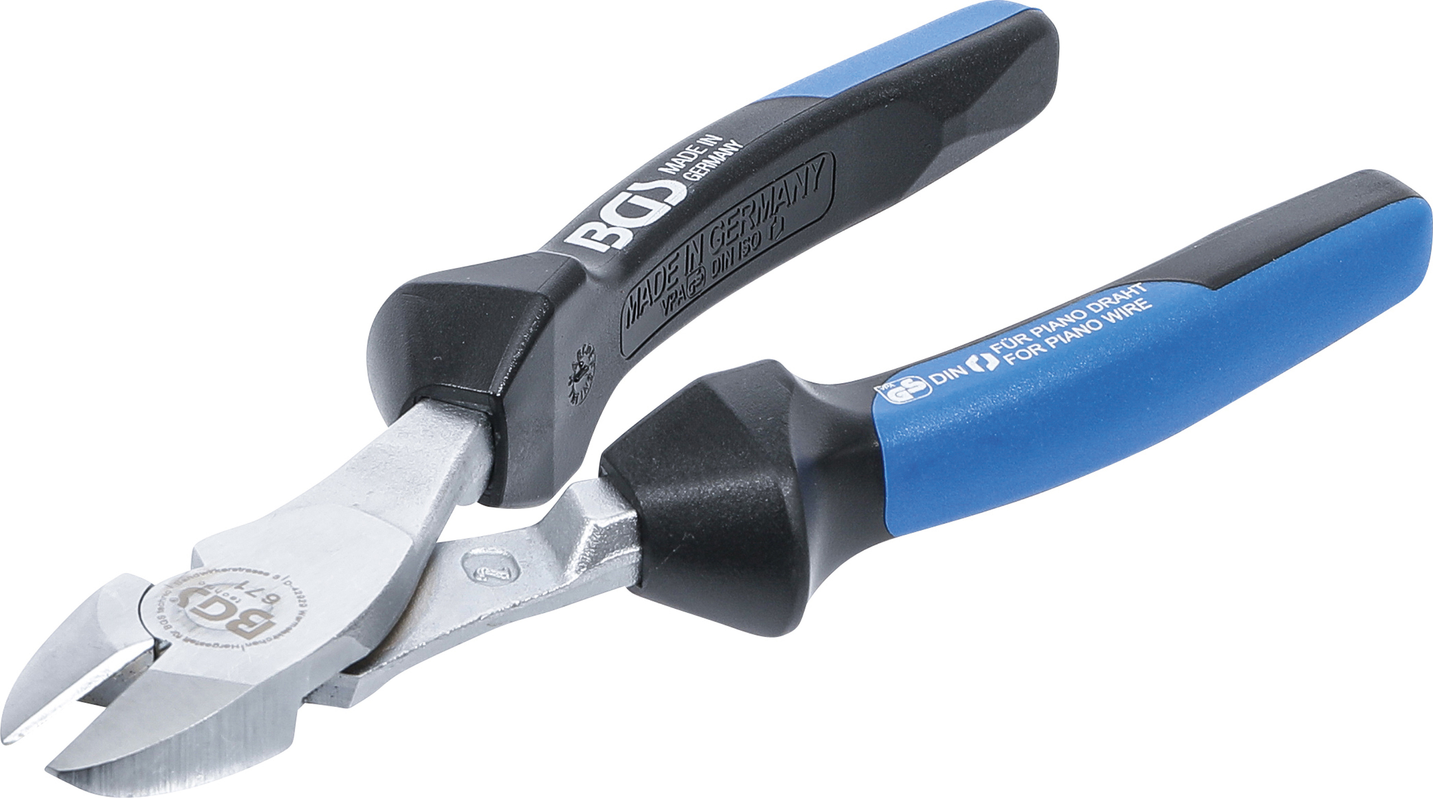 BGS Kraft-Seitenschneider | für Pianodraht | 200 mm