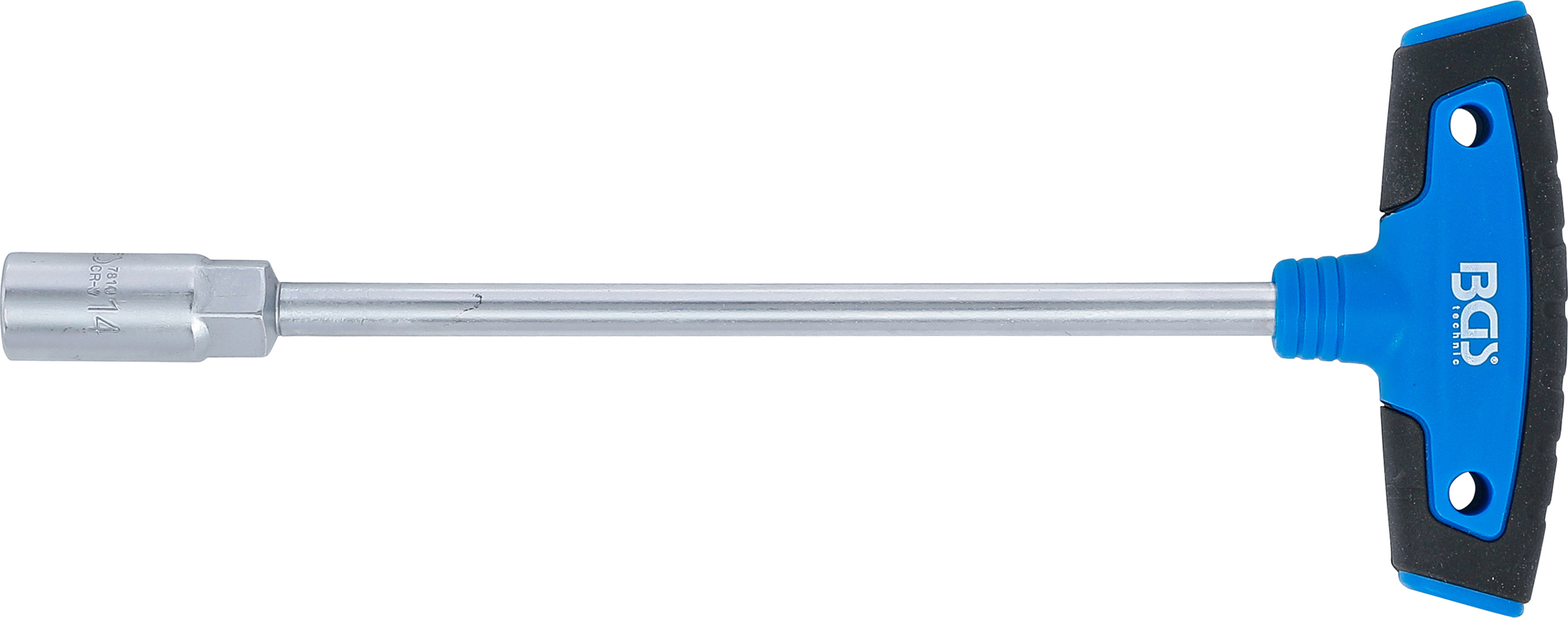 BGS Steckschlüssel mit T-Griff, Sechskant | SW 14 mm