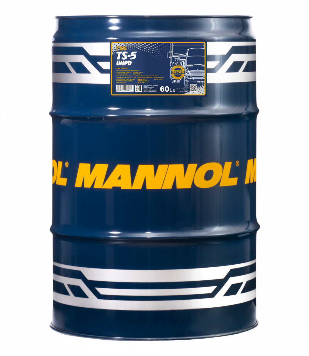 10W-40 Mannol 7105 TS-5 UHPD Motoröl 60 Liter