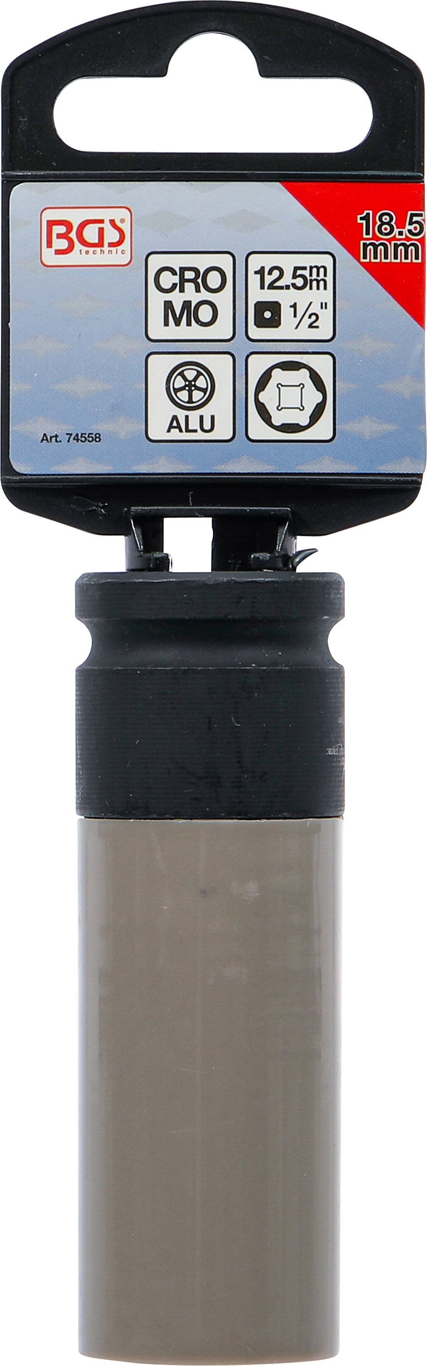 BGS Kraft-Schoneinsatz | Antrieb Innenvierkant 12,5 mm (1/2") | SW 18,5 mm