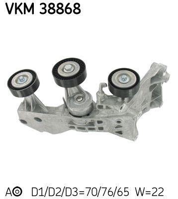 Riemenspanner, Keilrippenriemen