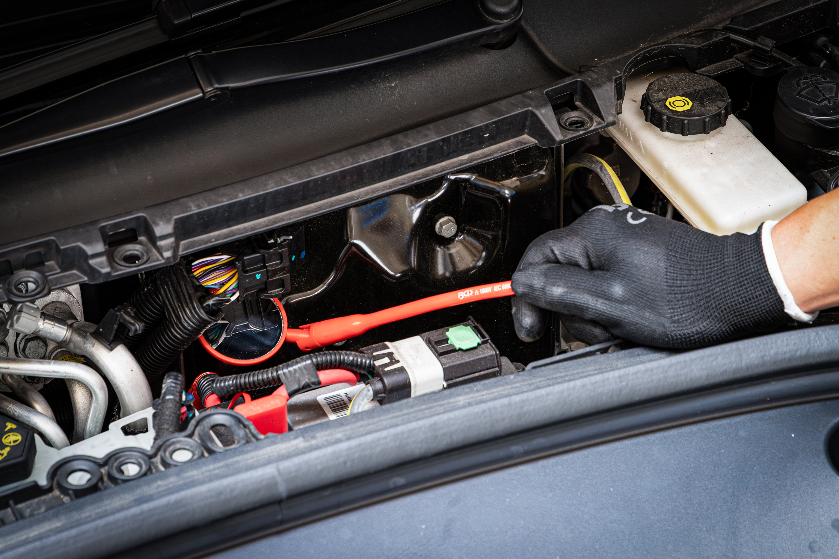 BGS Inspektionsspiegel | isoliert | flexibel | Ø 50 mm