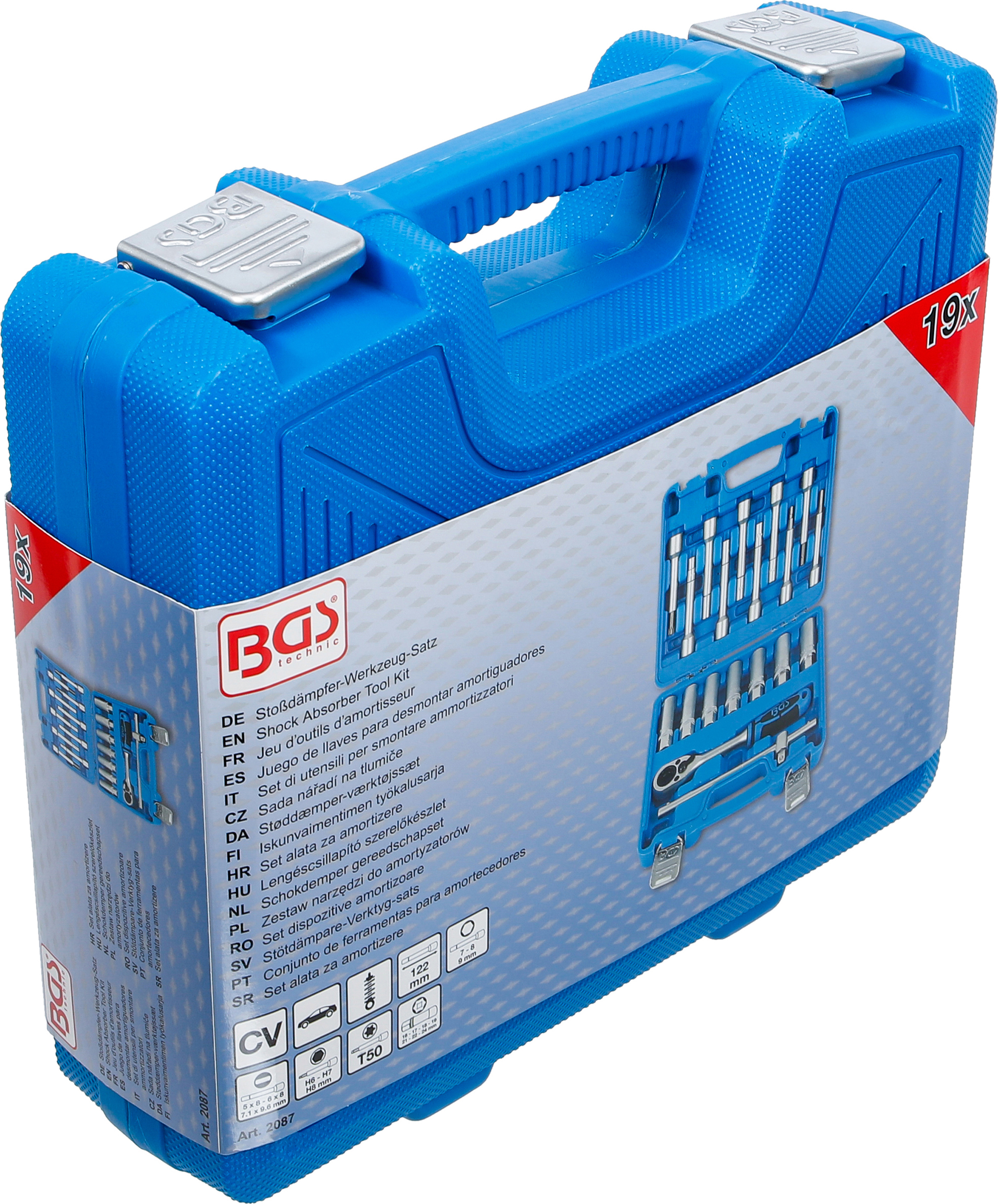BGS Stoßdämpfer-Werkzeug-Satz | 18-tlg.