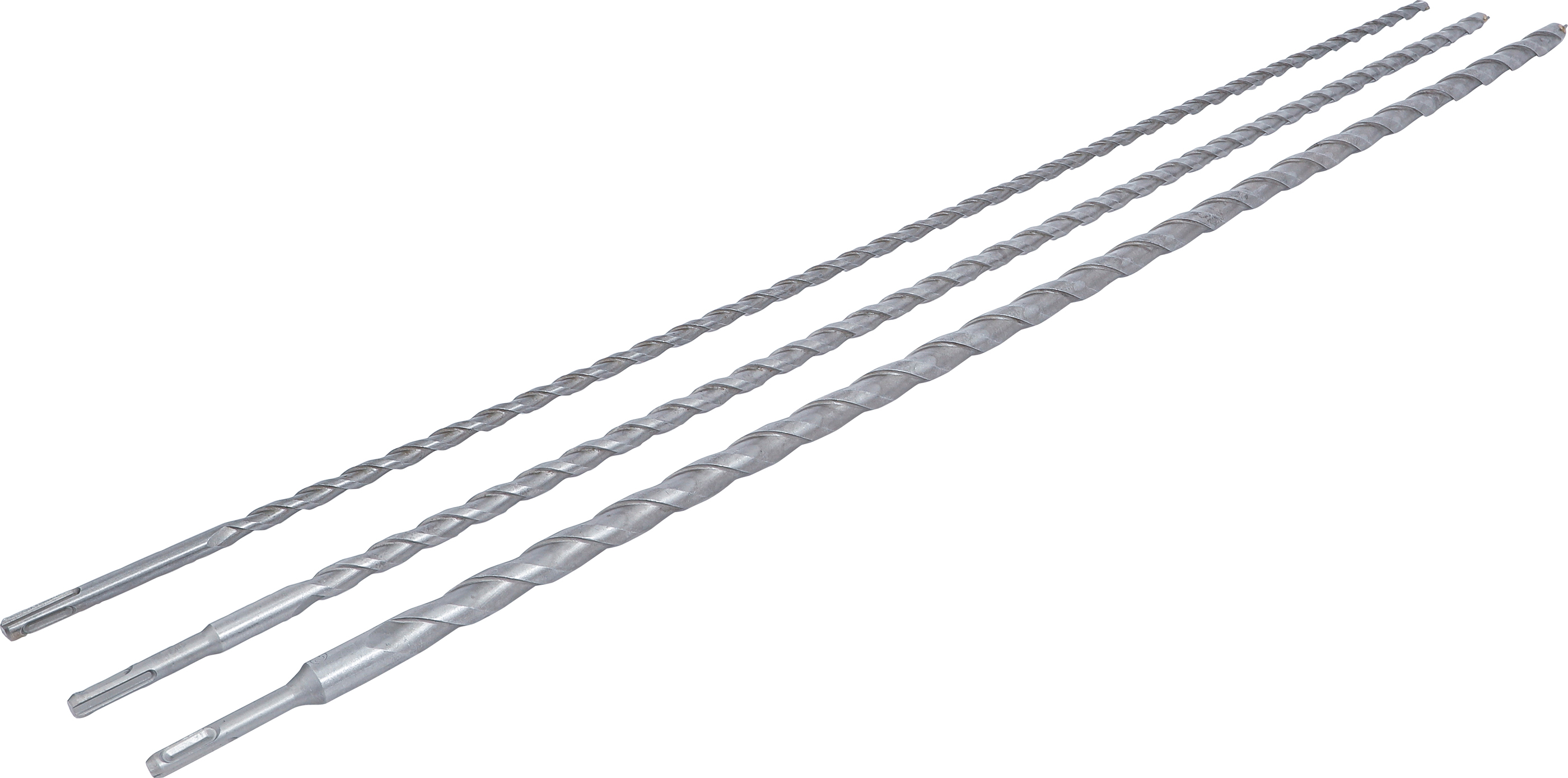 BGS Mauer-Durchbruch-Bohrer-Satz | SDS-Schaft | 12 / 16 / 24 mm | 3-tlg.