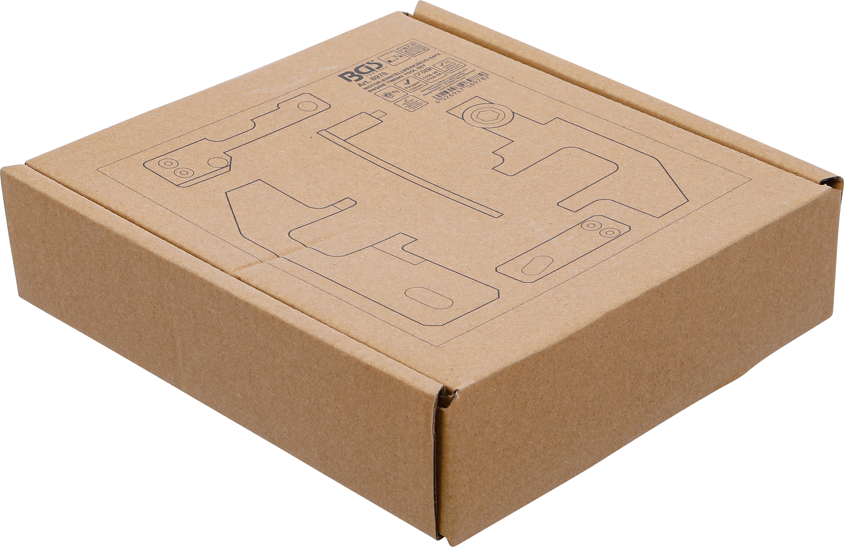 BGS Werkstattwageneinlage 1/6: Motor-Einstellwerkzeug-Satz | für PSA, Toyota 1.0, 1.2 VTi