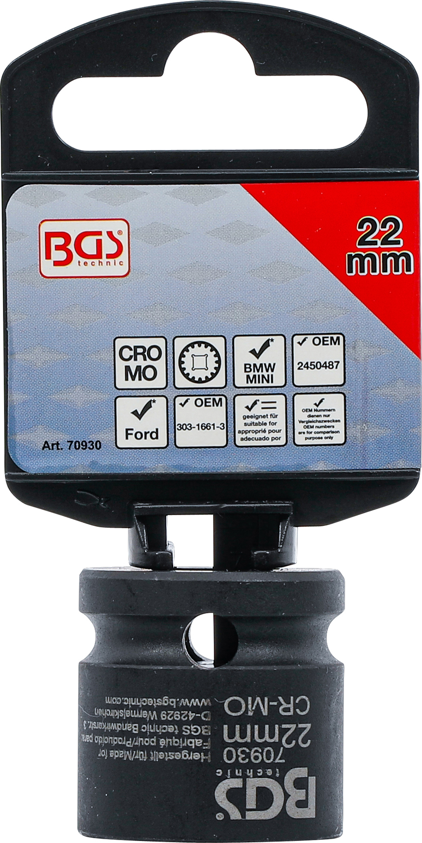 BGS Steckschlüssel für variable Nockenwellensteuerung | für BMW, MINI, Ford