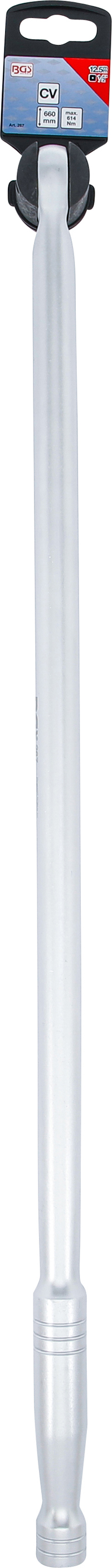 BGS Gelenkgriff | Abtrieb Außenvierkant 12,5 mm (1/2") | 610 mm