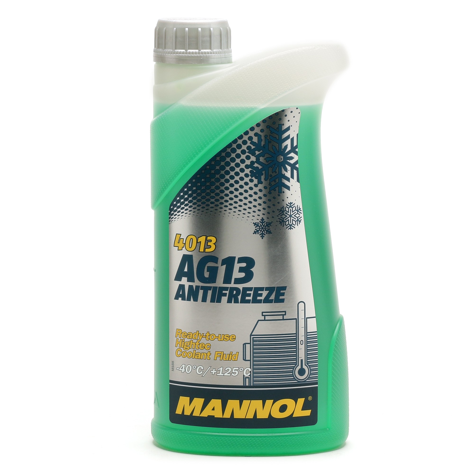 Mannol 4013 Kühlerfrostschutz Antifreeze AG13 Hightec -40 Fertigmischung 1 Liter