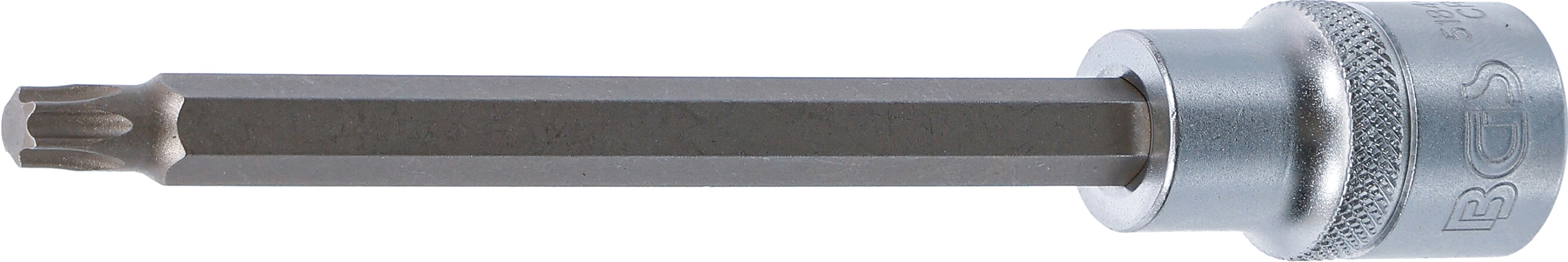 BGS Bit-Einsatz | Länge 140 mm | Antrieb Innenvierkant 12,5 mm (1/2") | T-Profil (für Torx) T40